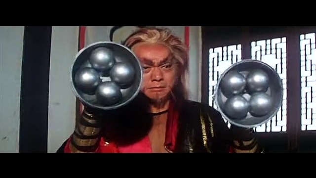 奇门遁甲系列老电影,科学门的奇诡道术不敌老魔的鬼影变幻球