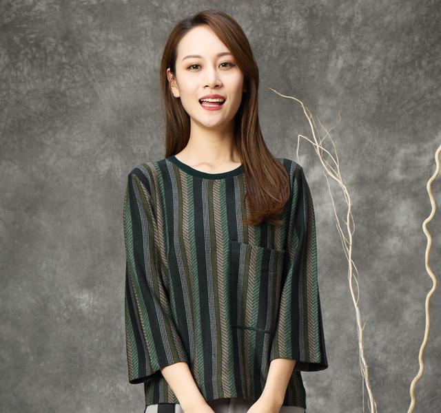 36 女人穿衣要大方优雅,显气质的8款针织小衫,时髦百搭显年轻