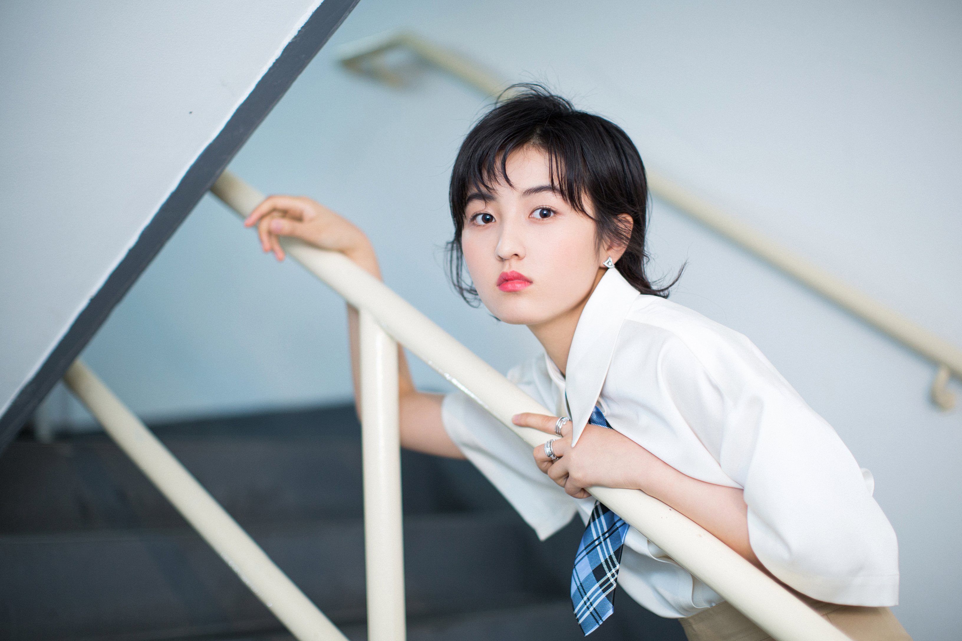 快把我哥带走亮相电影节张子枫青春灵动少女感十足