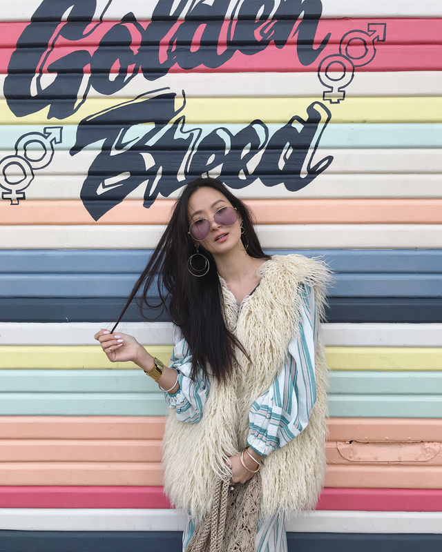 全身穿搭永保女神style,孙芸芸度假照就算踩拖鞋也很美