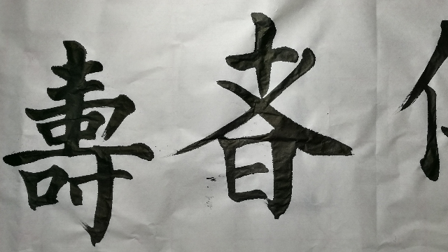 0624仁者寿李雁春书法赏析