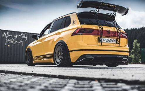 途观也能这么玩,改低趴 尾翼!搭载2_凤凰网汽车_凤凰网