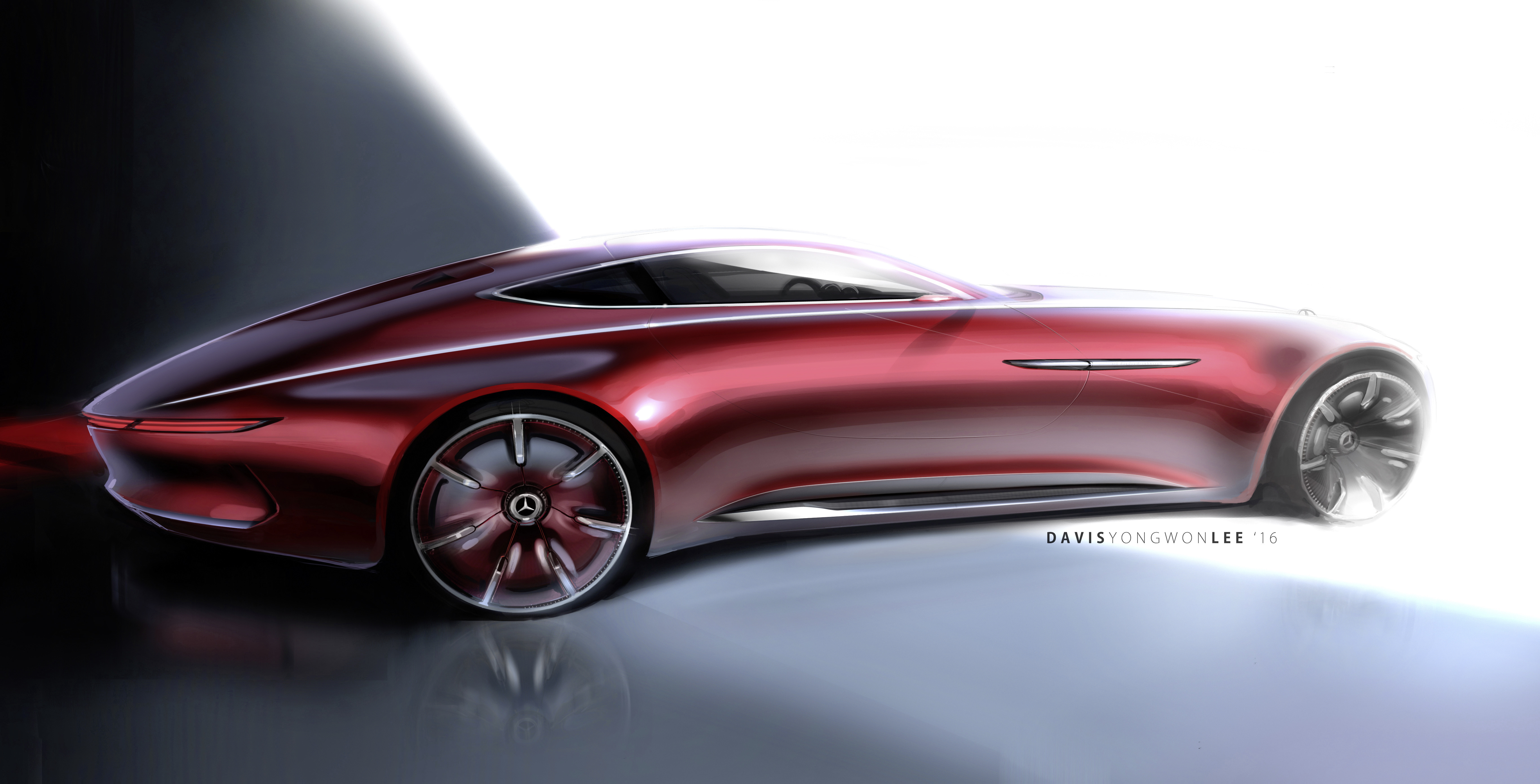 vision mercedes-maybach 6车身尺寸长/宽/高:5700/2100/1328毫米.