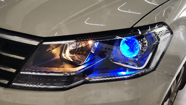 大众新款捷达恶魔眼改装酷的不要不要的