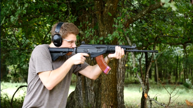 全新的加利尔ace突击步枪靶场射击测试可靠性极高