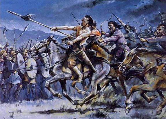 首先是氐族首领李雄占领成都,自称成都王,后又有匈奴贵族刘渊建立汉