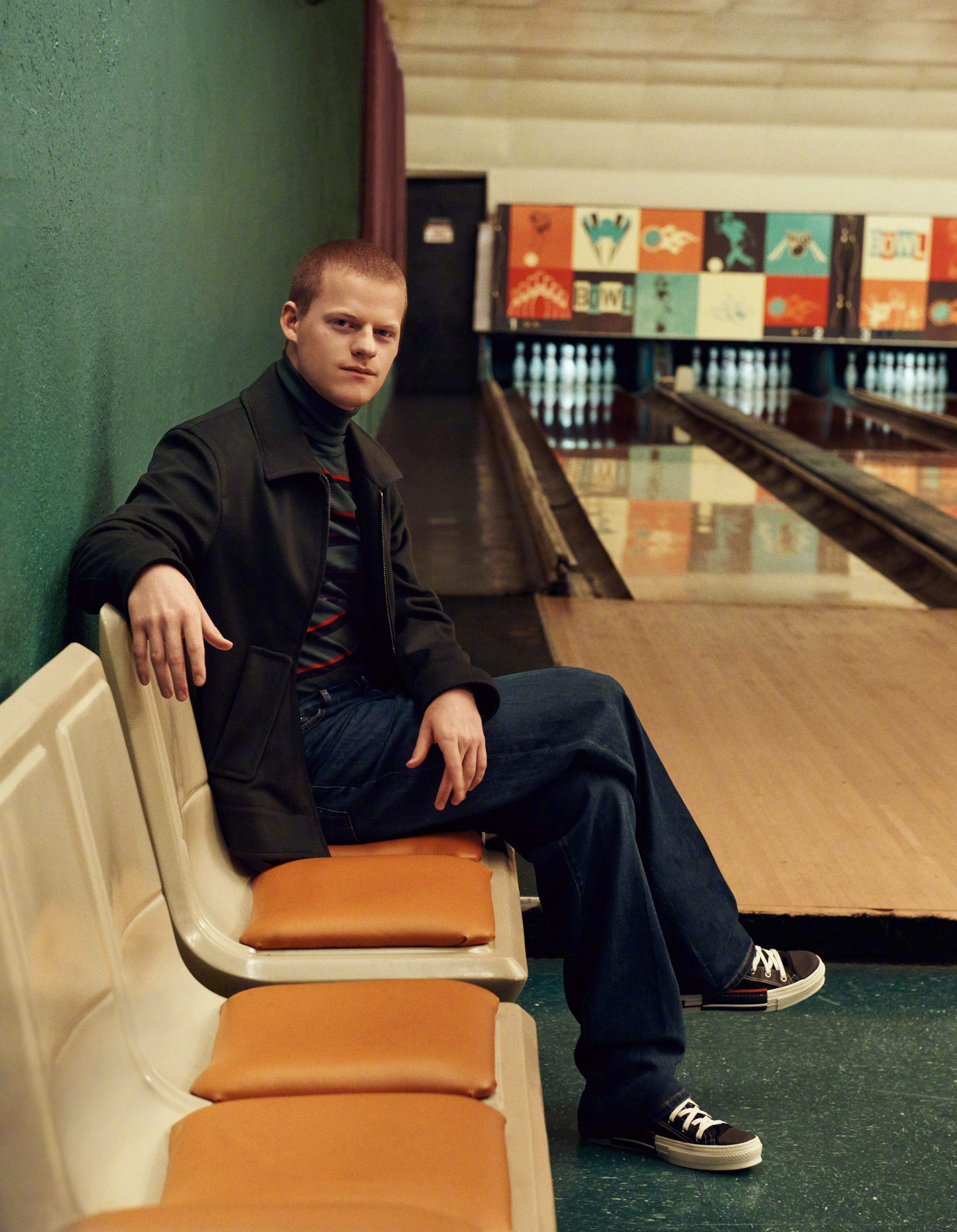 卢卡斯赫奇斯gq写真图片帅气俏皮