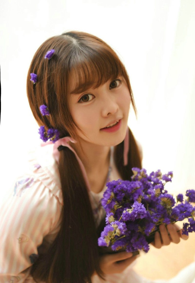 清纯大长腿嫩妹迷妹双马尾萌妹子可爱小清新私拍