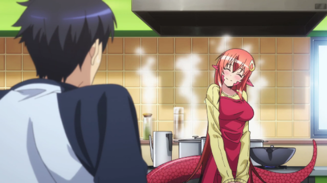 魔物娘的同居日常蛇女米亚的新娘训练