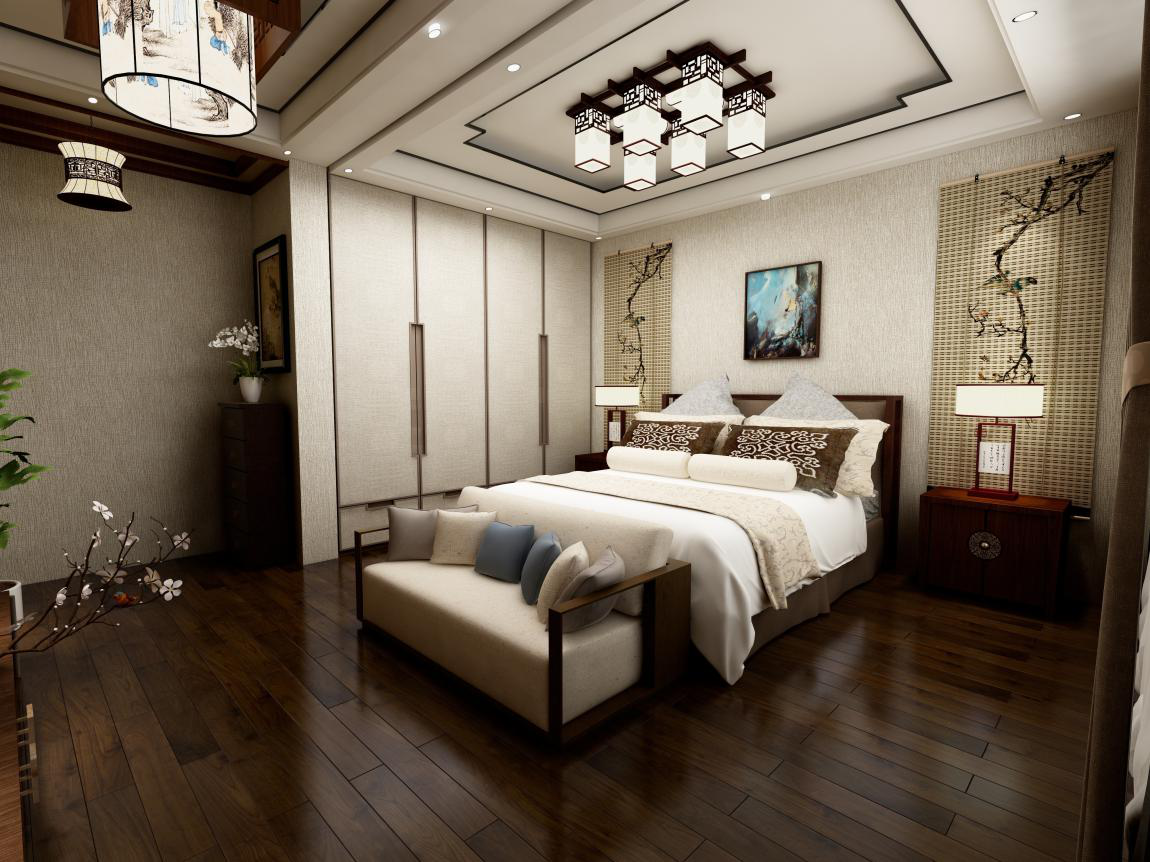 什么颜色的实木地板和新中式风格更登对?
