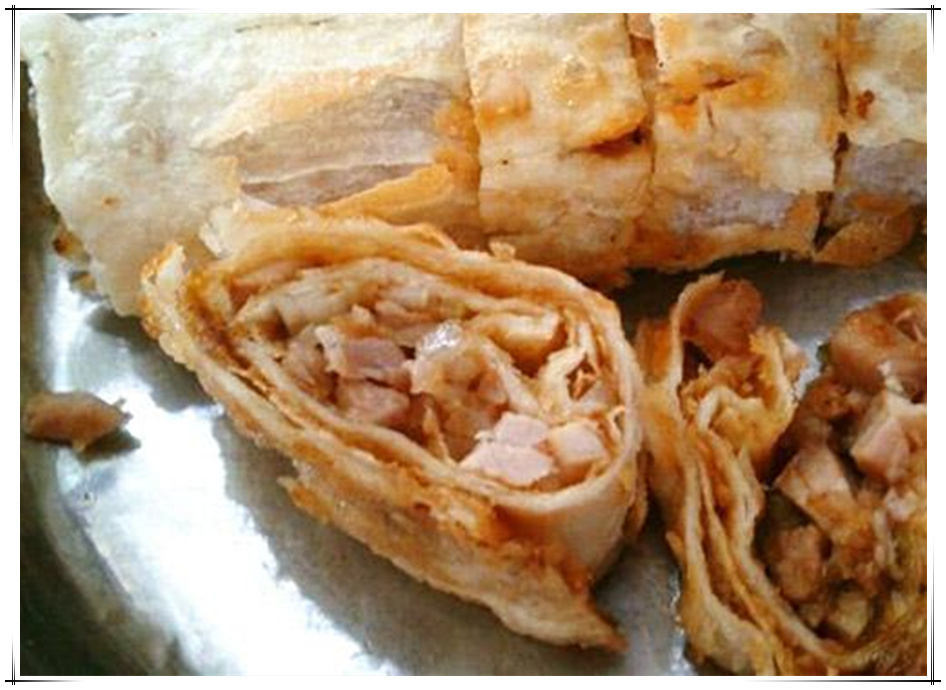 河北名吃熏肉大饼,教你如何制作熏香浓郁,饼酥多层肉香不腻