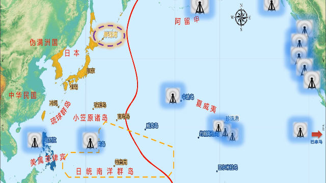 珍珠港地图高清图片