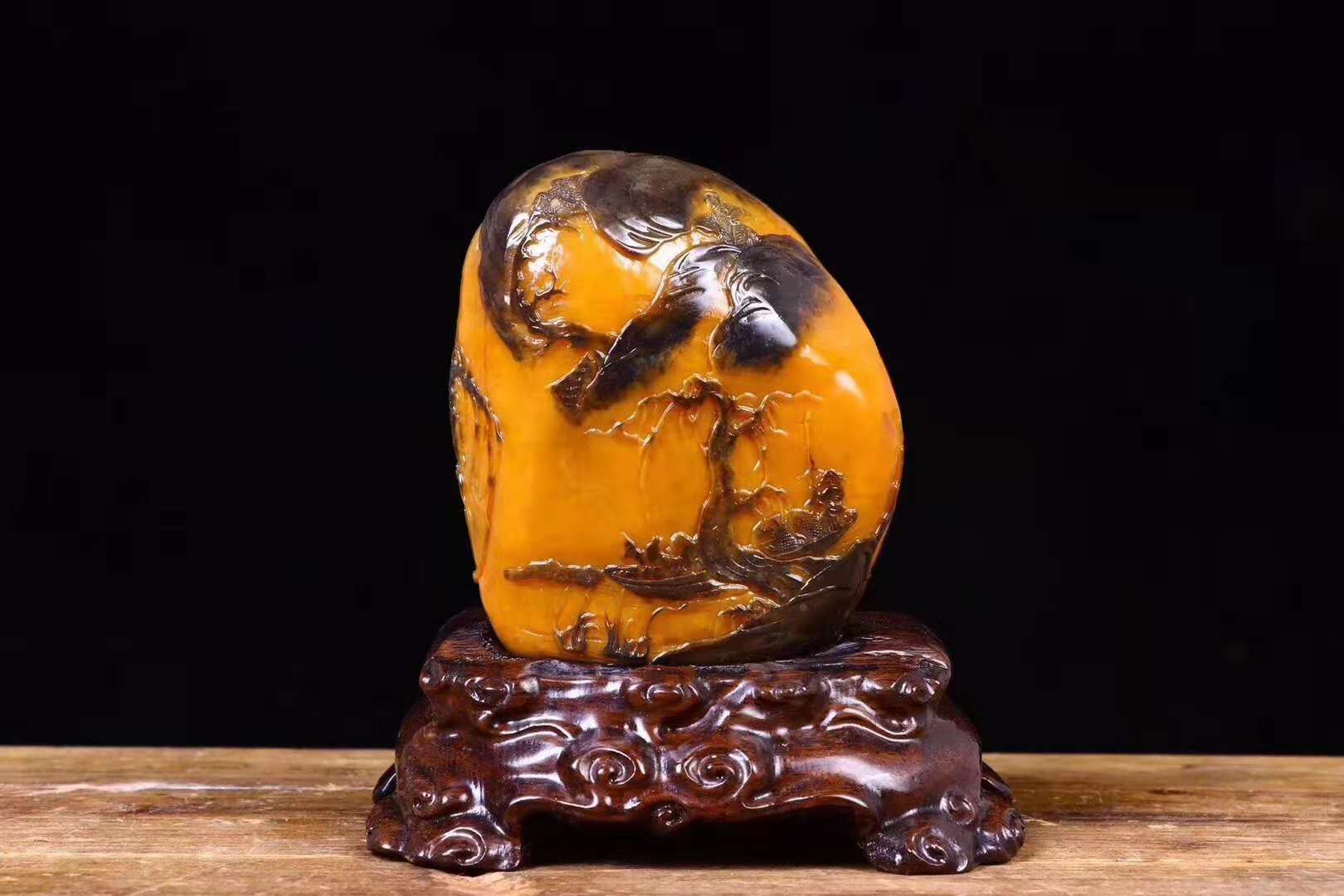 田黄介绍百科.田黄价值,田黄鉴赏