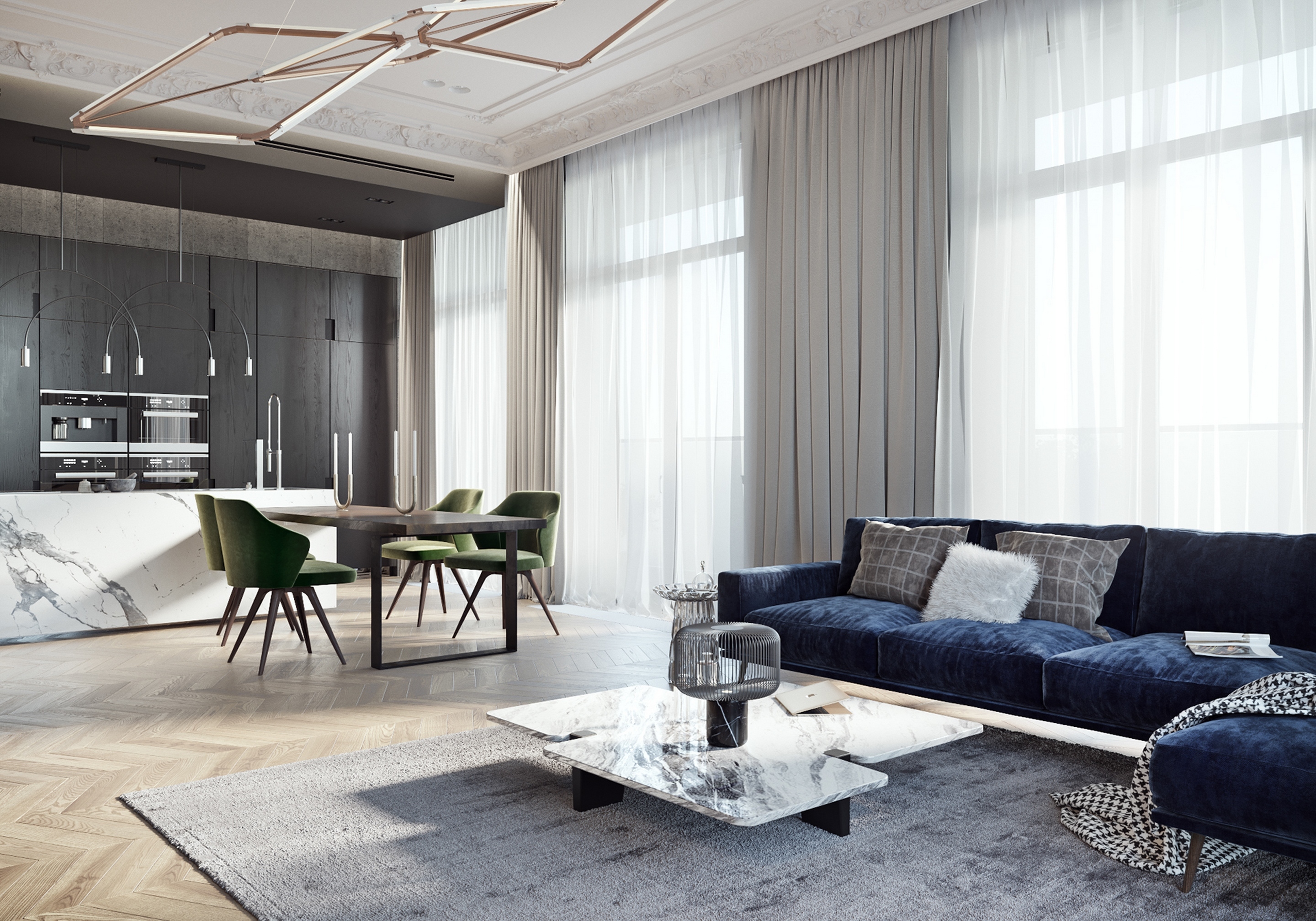 案例欣赏丨现代奢华__凤凰网