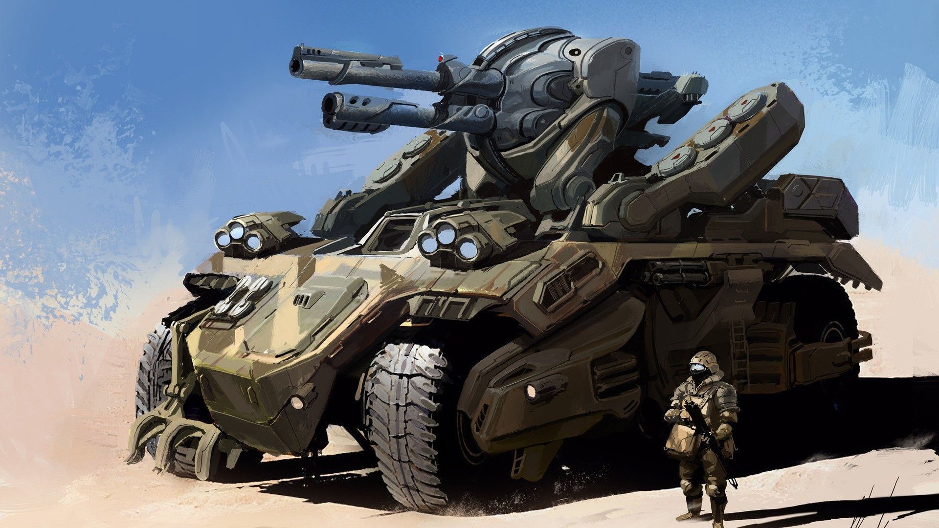 STIFLIFE 武器工程外观设计：主战坦克概念设计|工业/产品|工业用品/机械|hjh19920625 - 原创作品 - 站酷 (ZCOOL)
