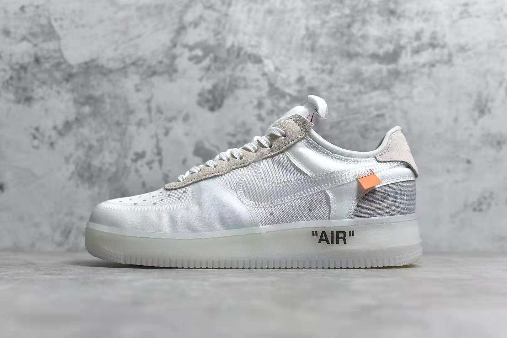 af1空军一号off-white ow the ten联名开箱细节真假对比