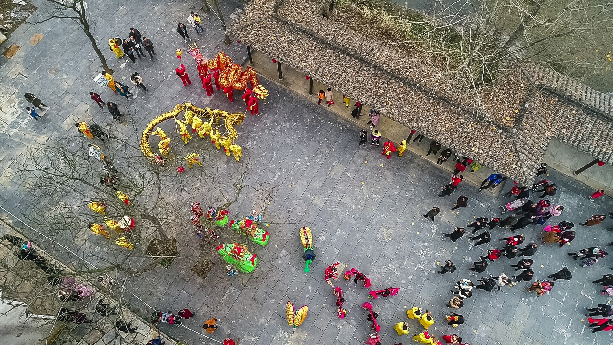 安徽铜陵:多彩民俗文化展演迎客来