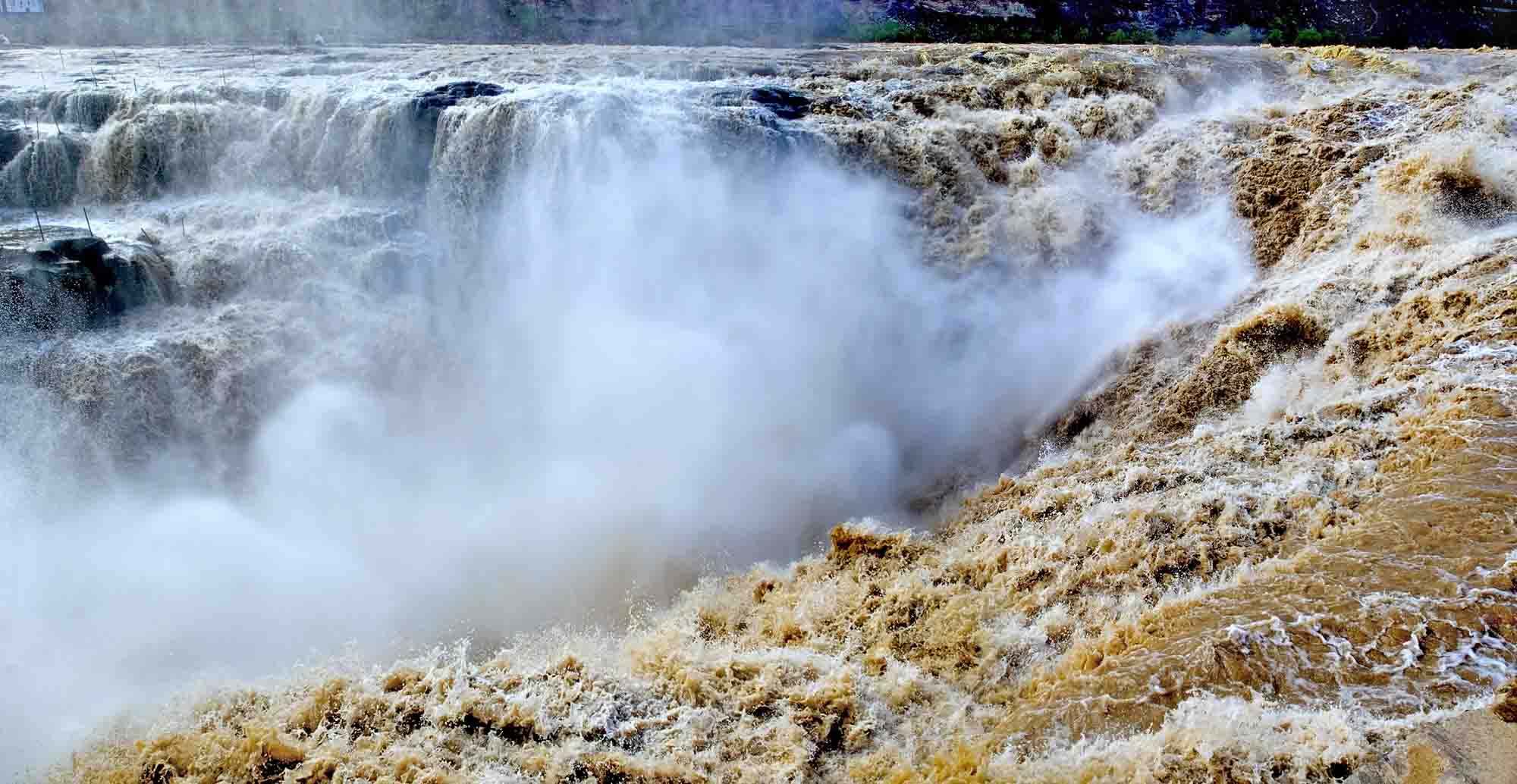 白日依山尽黄河入海流中国的母亲河黄河