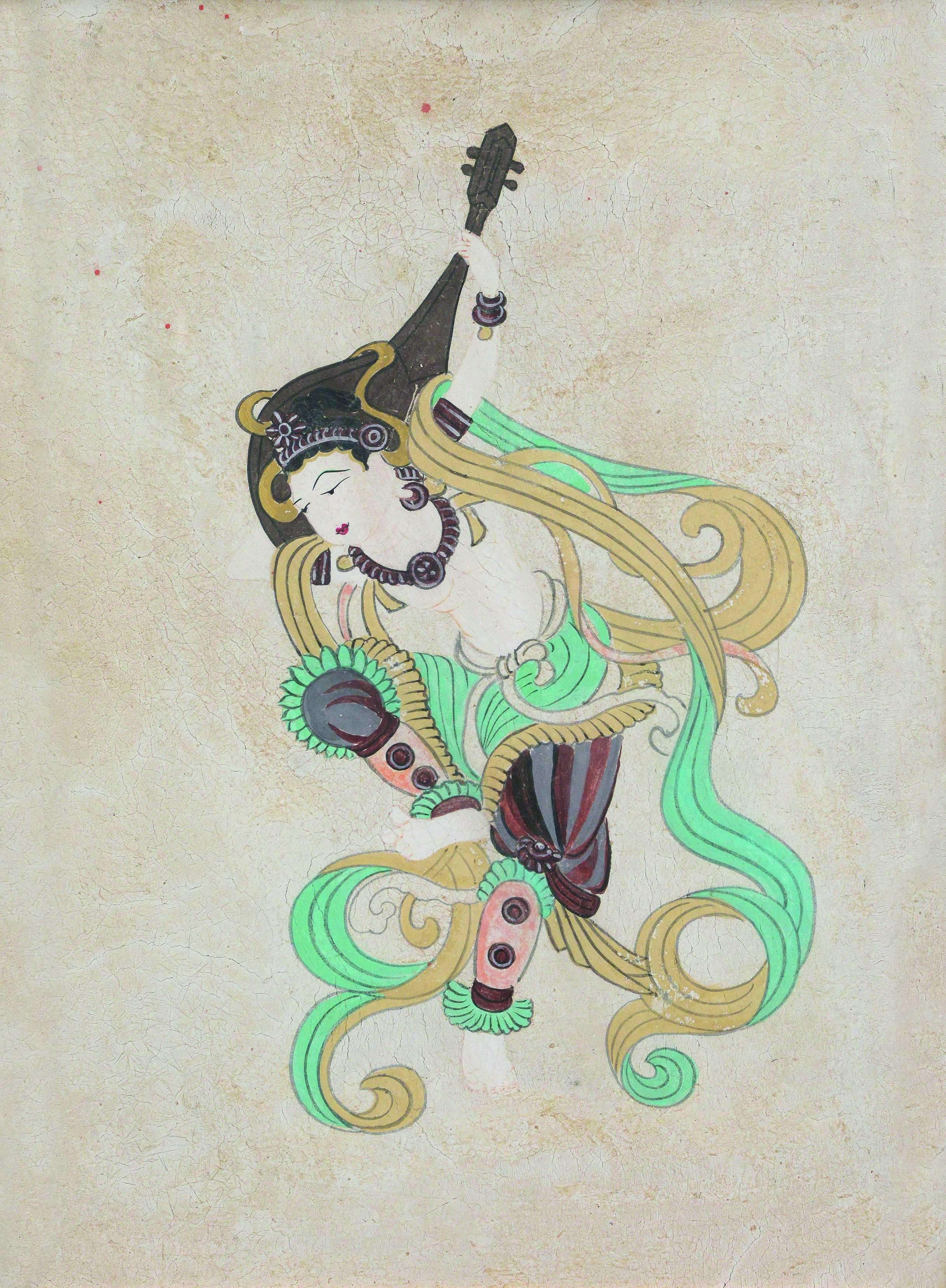 新疆美女佟丽娅和哈妮克孜,谁的飞天舞更"飞天"?