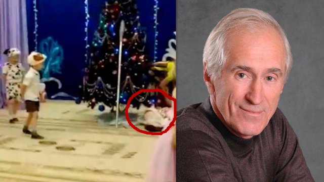 泪目男子强撑病体扮圣诞老人逗孩子中途发作去世