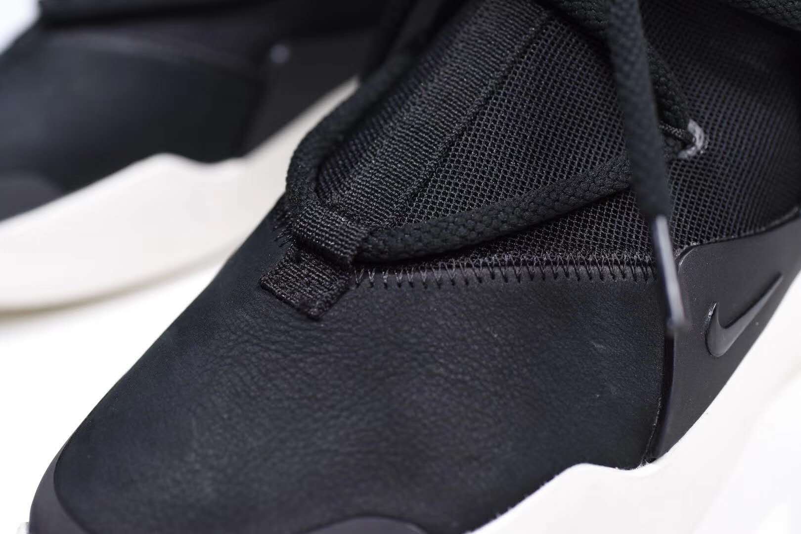 nike air fear of god fog1联名军靴开箱测评细节真假对比