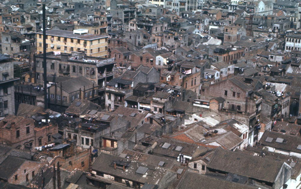 七十年代的城建水平如何?请近距离俯瞰1976年的城市