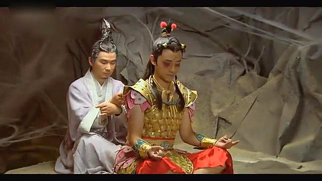 惧留孙为了治好哪吒的眼睛只能将准备给徒弟花治疗哪吒