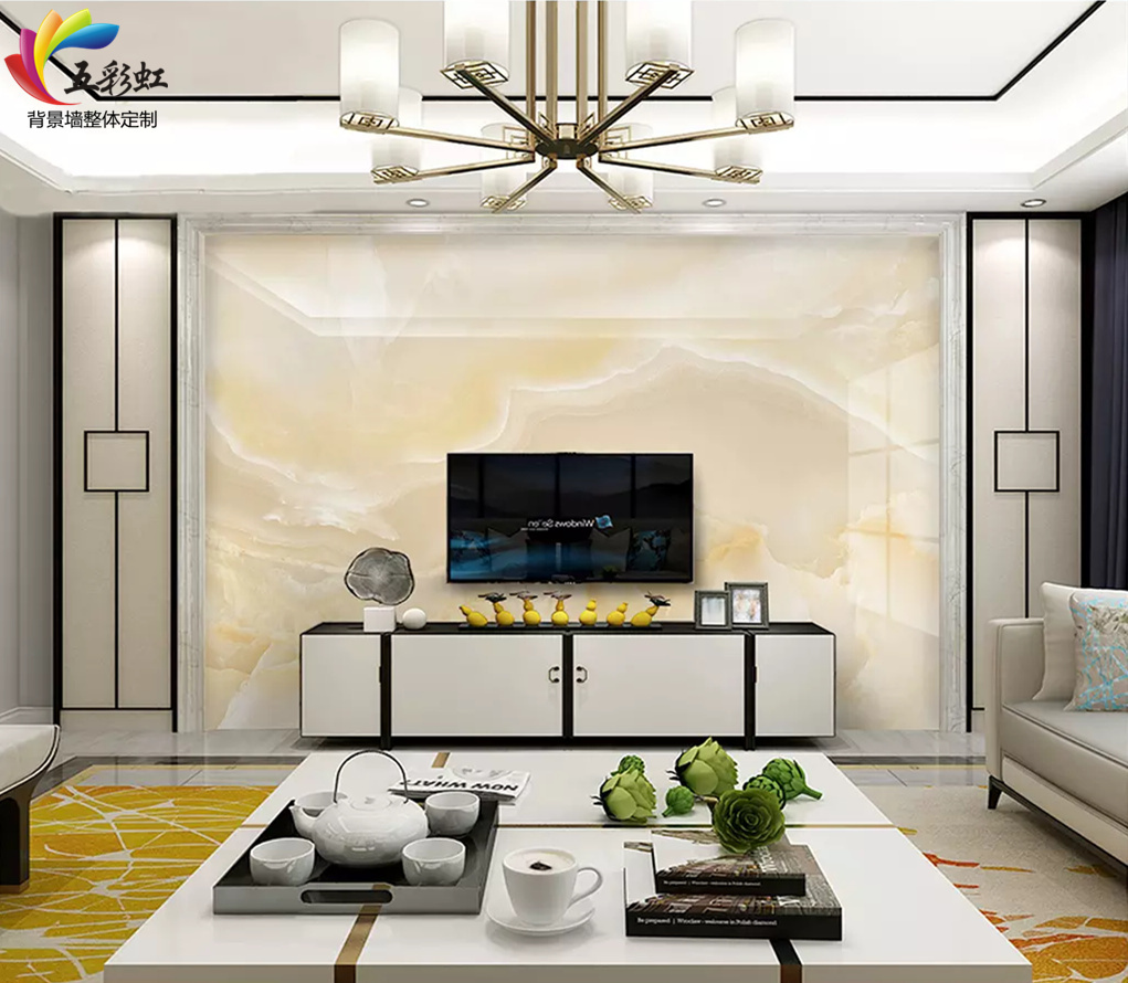 8款简约现代微晶石电视背景墙2018最满意的是什么