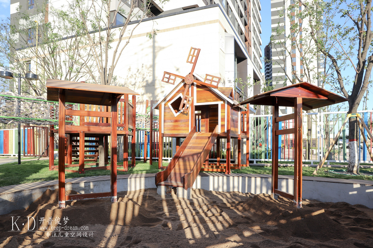 幼儿园设计装修—小户外景观9