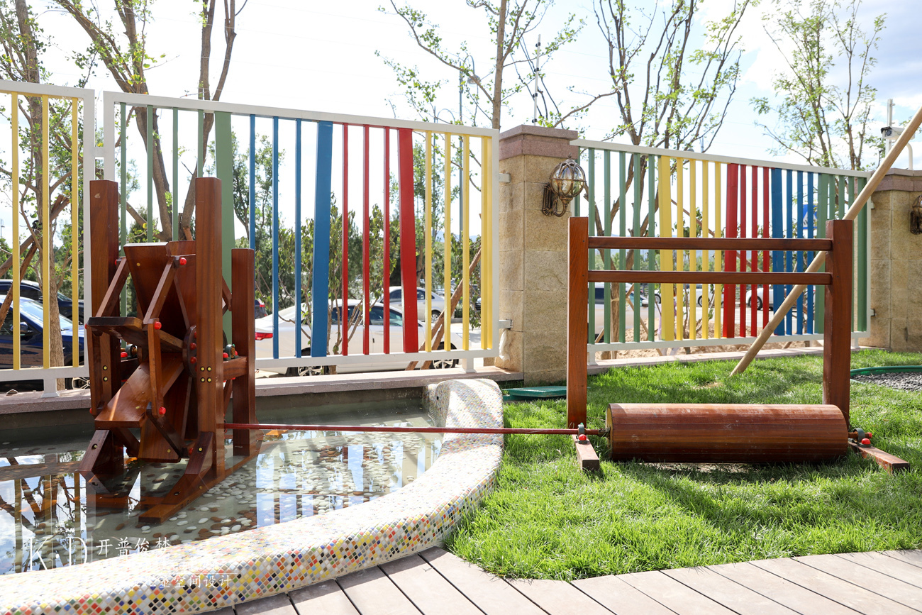 幼儿园装修—这样的小户外景观孩子喜欢