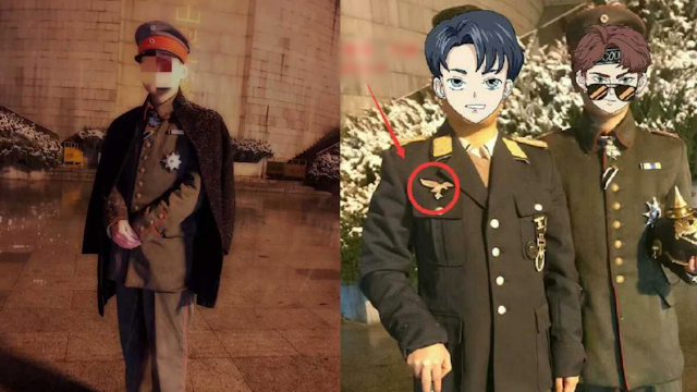 男子穿纳粹军服在烈士陵园自拍 杭州警方:寻衅滋事已刑拘