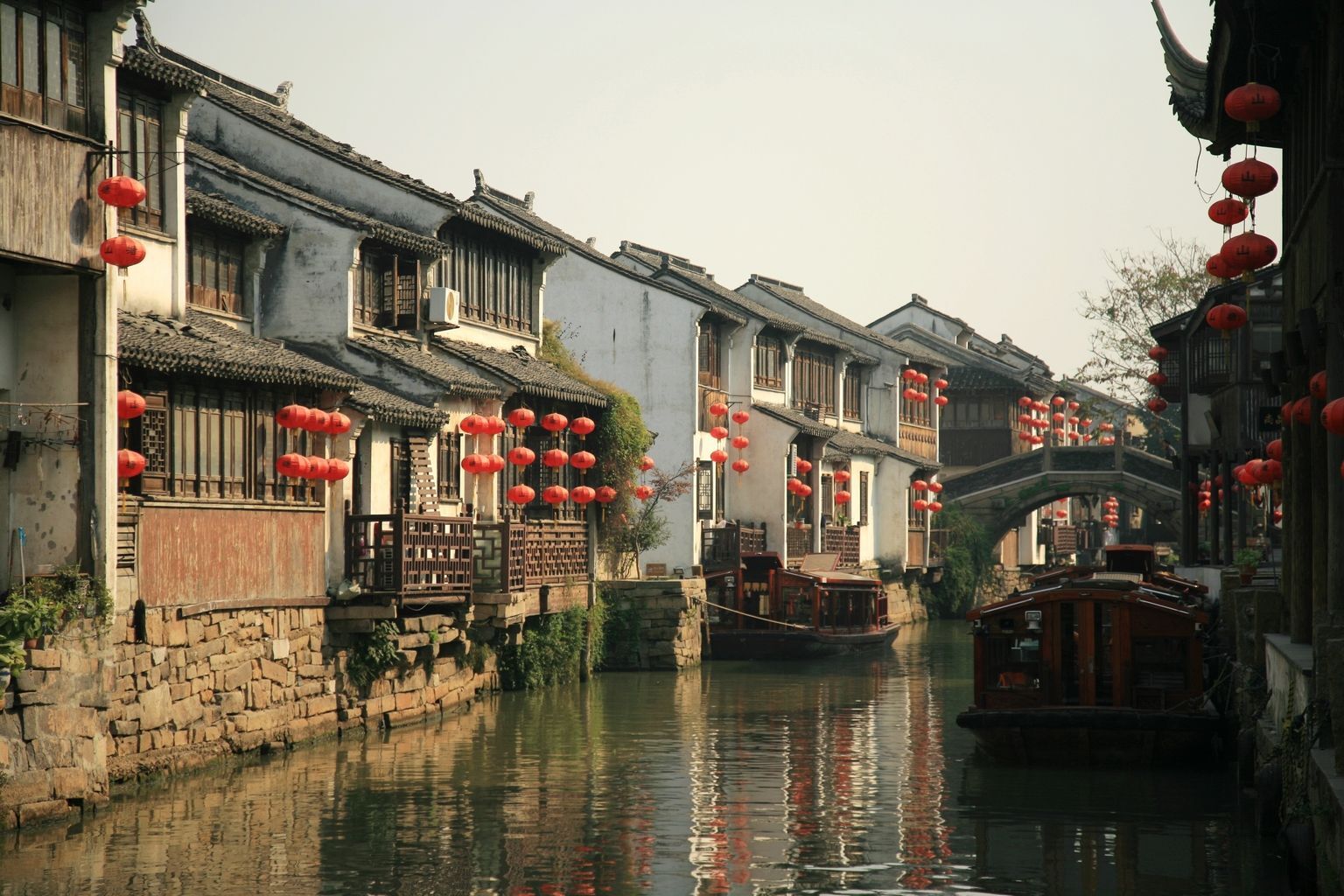 古香古色——七里山塘__凤凰网