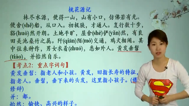 初中語文陶淵明桃花源記考點梳理文言文閱讀考題大揭秘