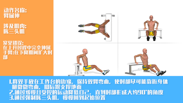 肌肉训练01臂屈伸禚中华健身学院