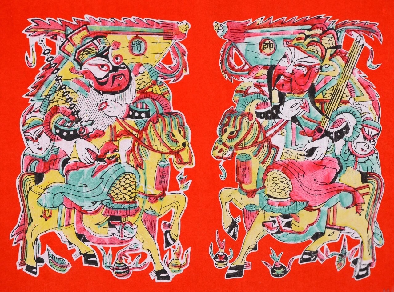 春从画里归--绛州木板年画--年味更浓更纯__凤凰网