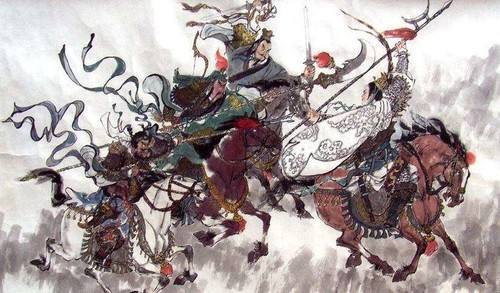 许褚等五子良将的围攻,几乎只要和吕布交过手的人,都没有人敢单挑吕布