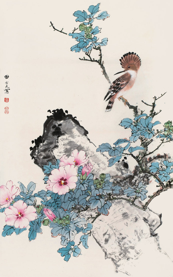 新年特辑田世光花鸟画欣赏