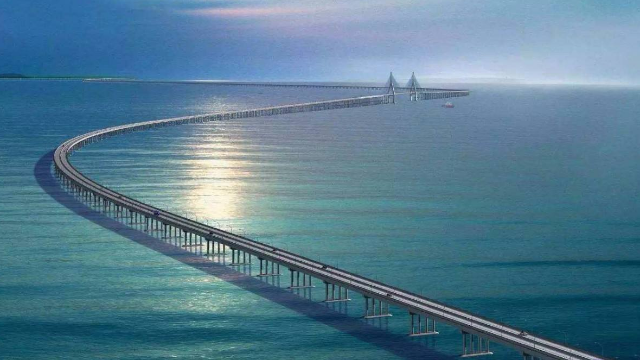 港珠澳跨海大桥为什么是弯的今天可算是明白了