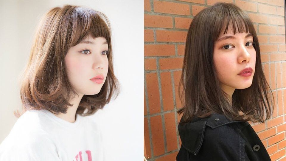 18张「中长发」发型图鉴留长过渡期不尴尬更时尚