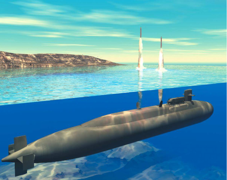 中国巨浪3潜射导弹性能强大隐身功能成为杀手锏