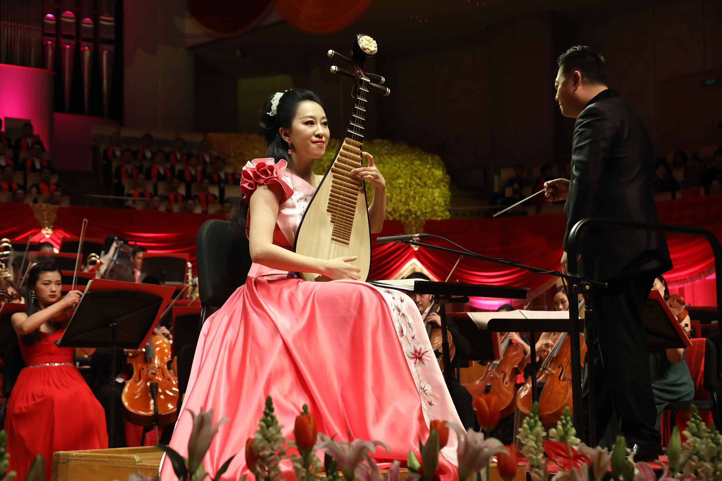 琵琶演奏奏出最美民族风