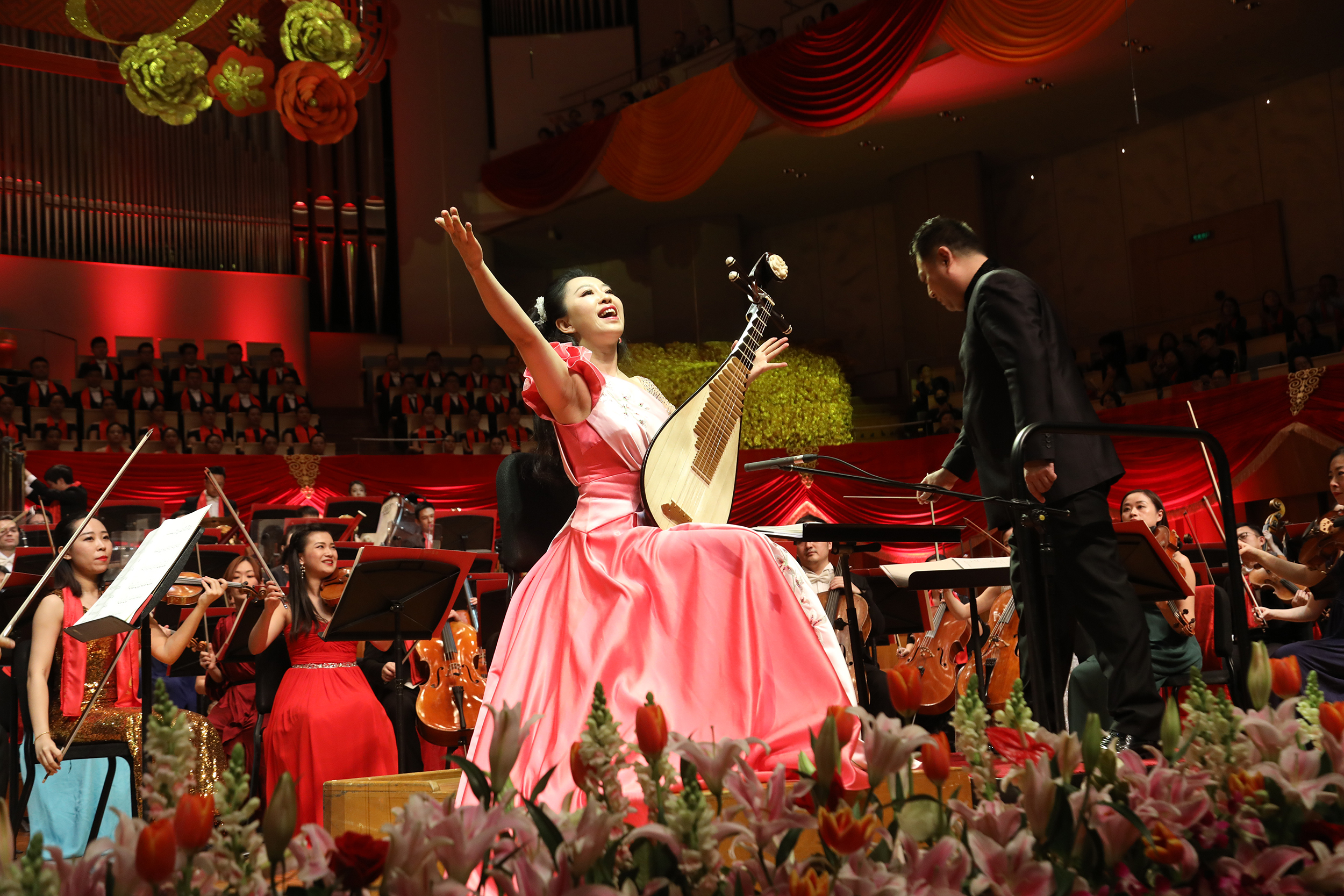 琵琶演奏奏出最美民族风