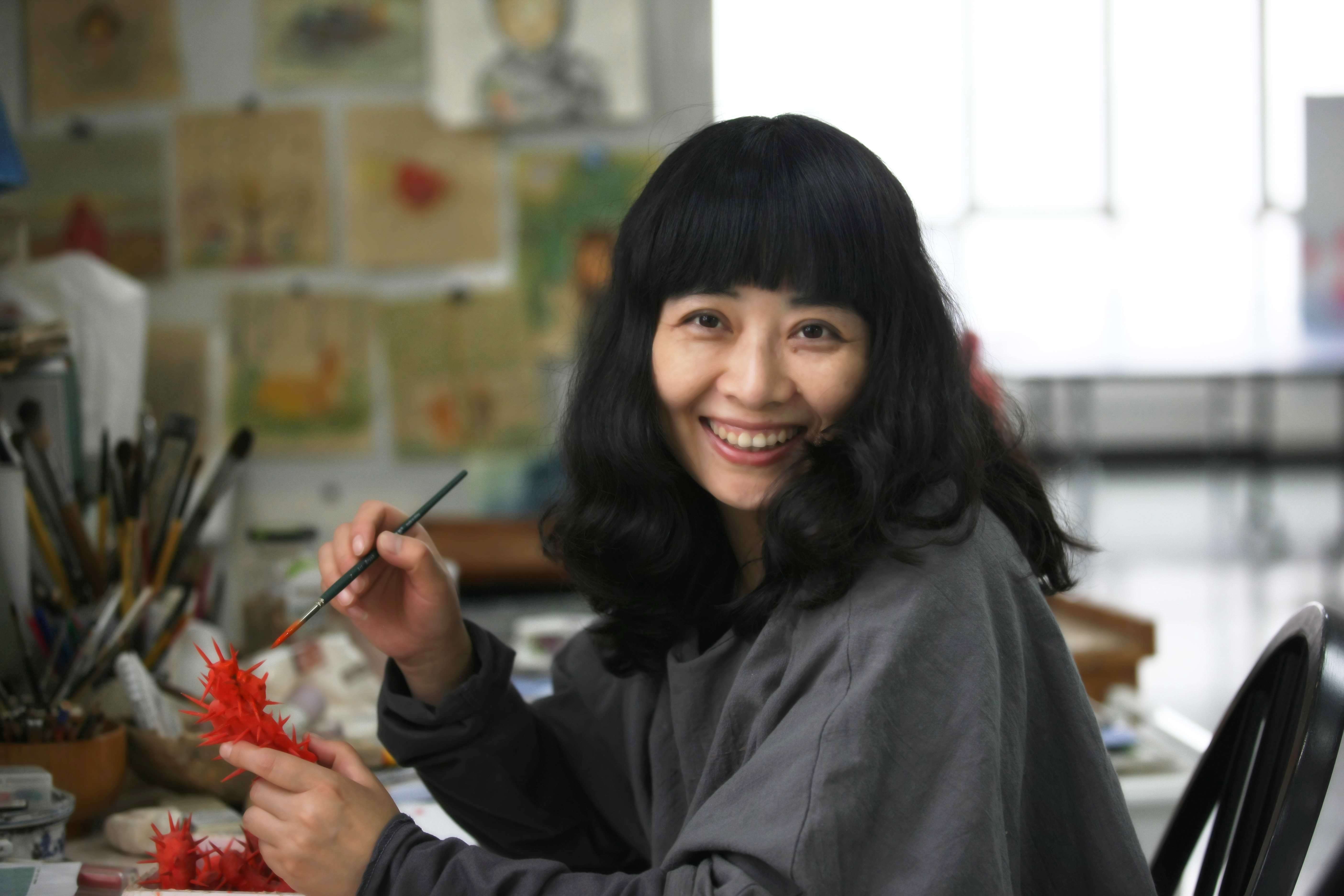 女画家林林兮作品欣赏