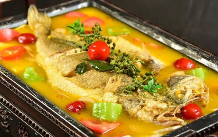 金汤烤黄鱼