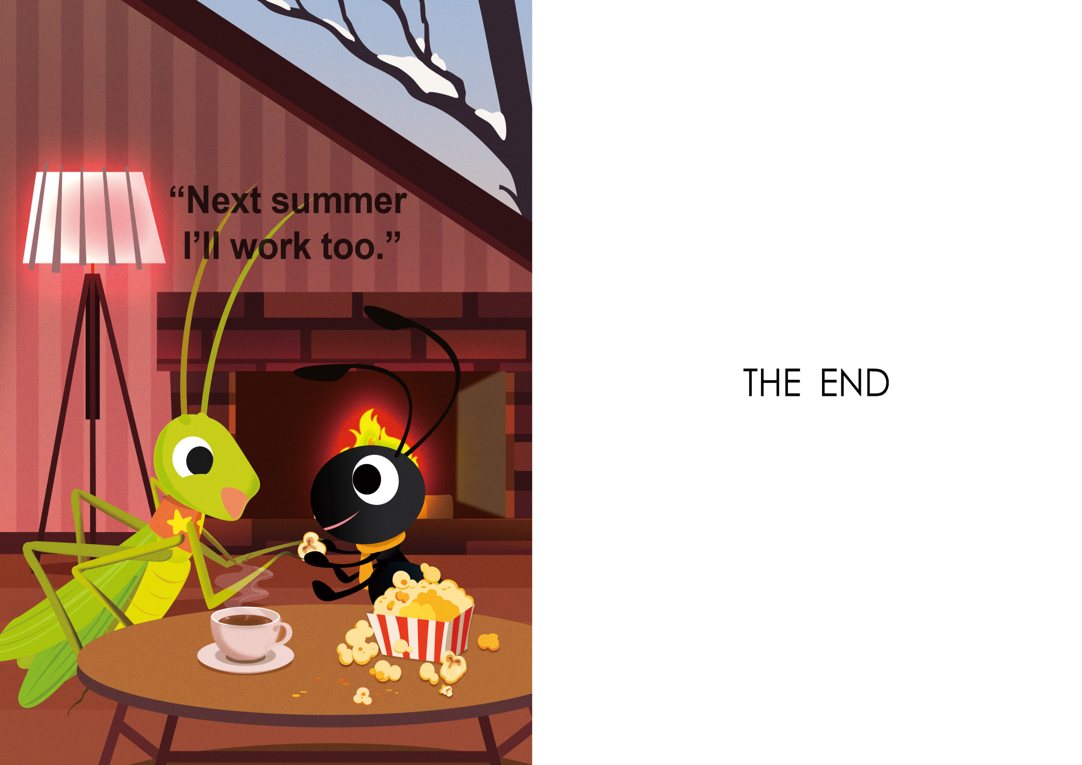 陪娃读绘本丨《 the ant and the grasshopper 蚂蚁和蚱蜢》(内含双语