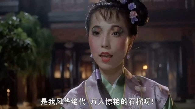 唐伯虎准备去表白秋香,遇到风华绝代的石榴姐,结果被打成熊猫眼