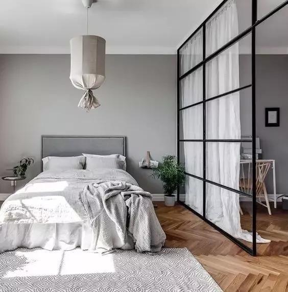 透明隔断门正流行,让小房子住出大感觉!