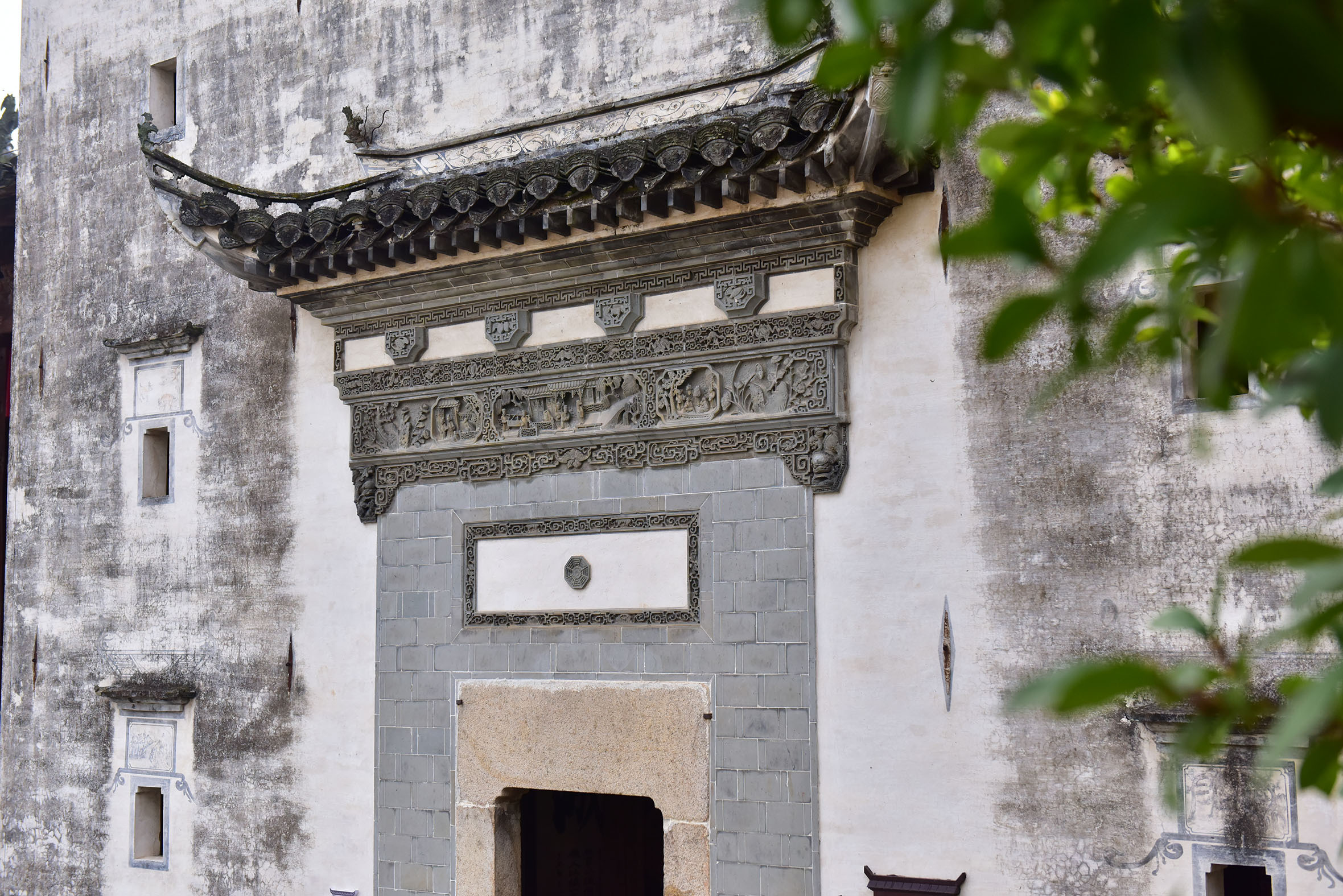 这个春节,我与粉墙黛瓦为伴,行走皖南古村落间,潜口清园民宅