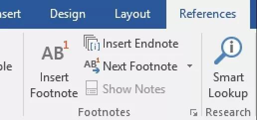 干货分享关于脚注footnote和尾注endnote