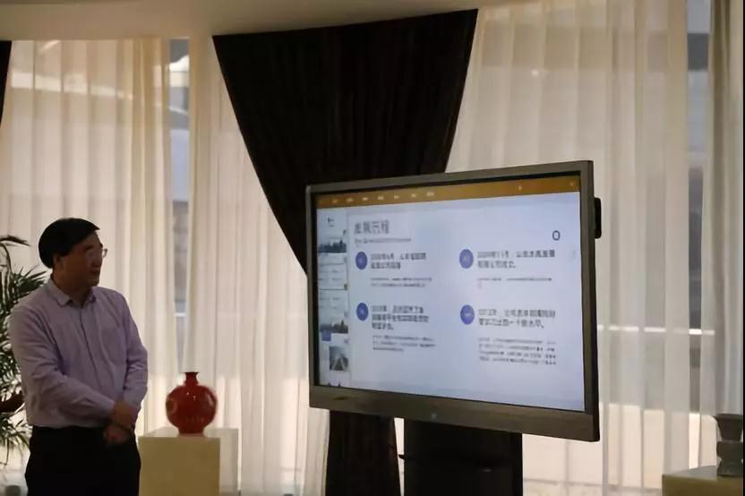 开源投资总栽赵光波先生在京接见齐鲁水务集团常务副总并洽谈合作方案